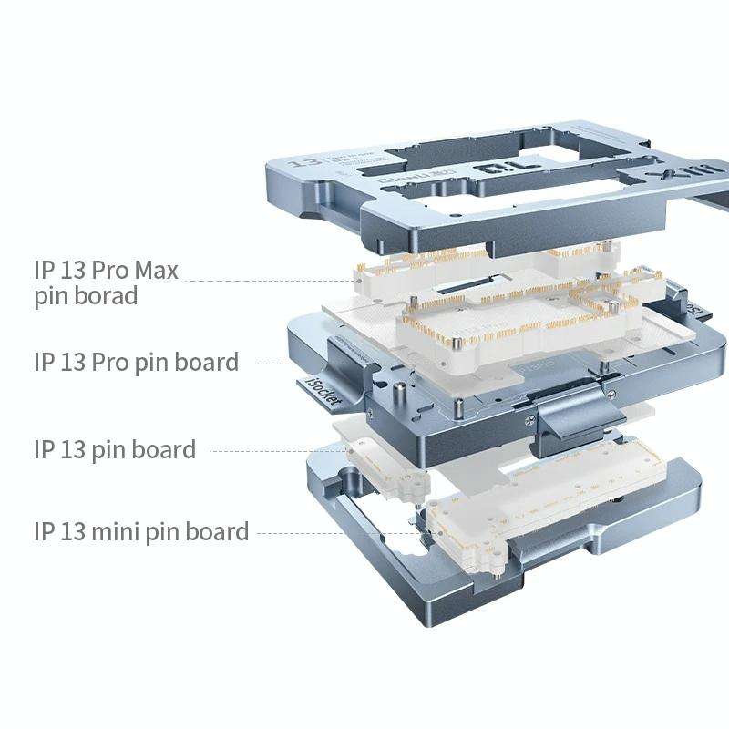 Qianli iSocket Motherboard Layered Test Fixture For iPhone 13 Series