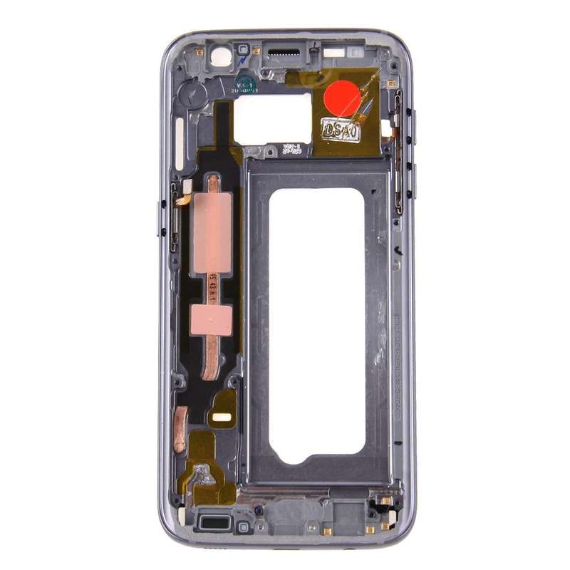 For Galaxy S7 / G930 Front Housing LCD Frame Bezel Plate (Grey)