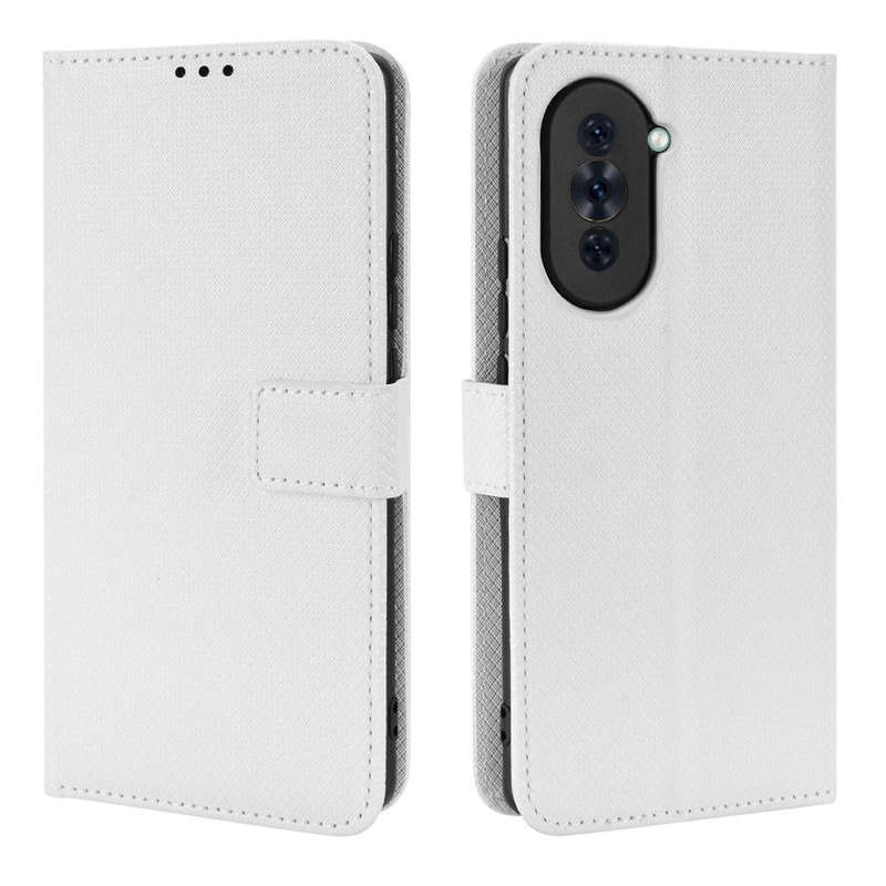 For Huawei nova 10 Diamond Texture Leather Phone Case(White)