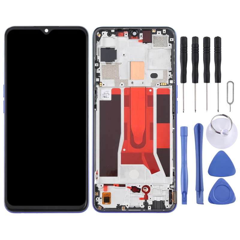 Original LCD Screen For OPPO Reno3 5G/Reno3 Youth/F15/Find X2 Lite/K7 5G Digitizer Full Assembly ...