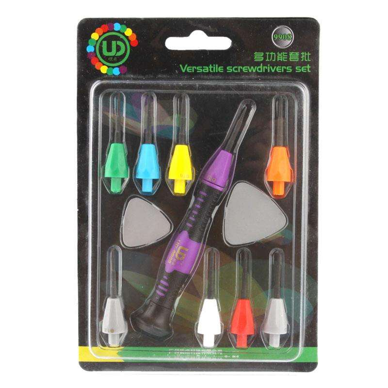 11 in 1 Versatile (Screwdrivers + Triangle Paddles Open Tools) Professional Screwdrivers Phone Di...