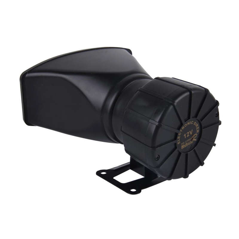 HJS-78005 12V 60W 300dB Car Electric Alarm Air Horn Siren Speaker 5 Sound Tone/ 3 Sound Tone Supe...
