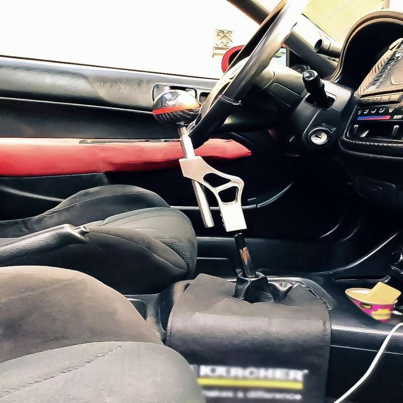 Car Modification Heightening Gear Shifter Extension Rod Adjustable Height Adjuster Lever Shift Le...