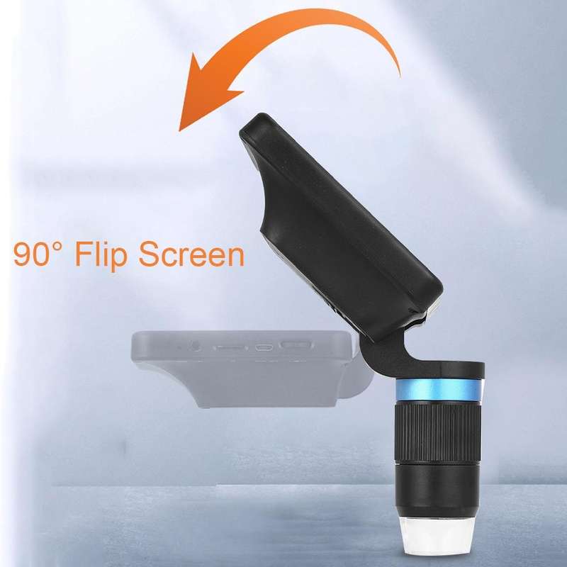500X/1000X 5-Inch Screen WIFI HD 2 Million Pixel Maintenance Electron Microscope, Specification: ...