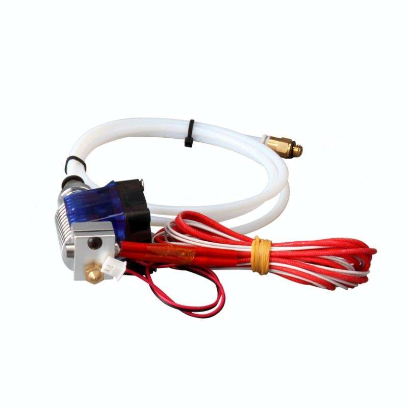 3D V6 Printer Extrusion Head Printer J-Head Hotend With Single Cooling Fan, Specification: Remote...