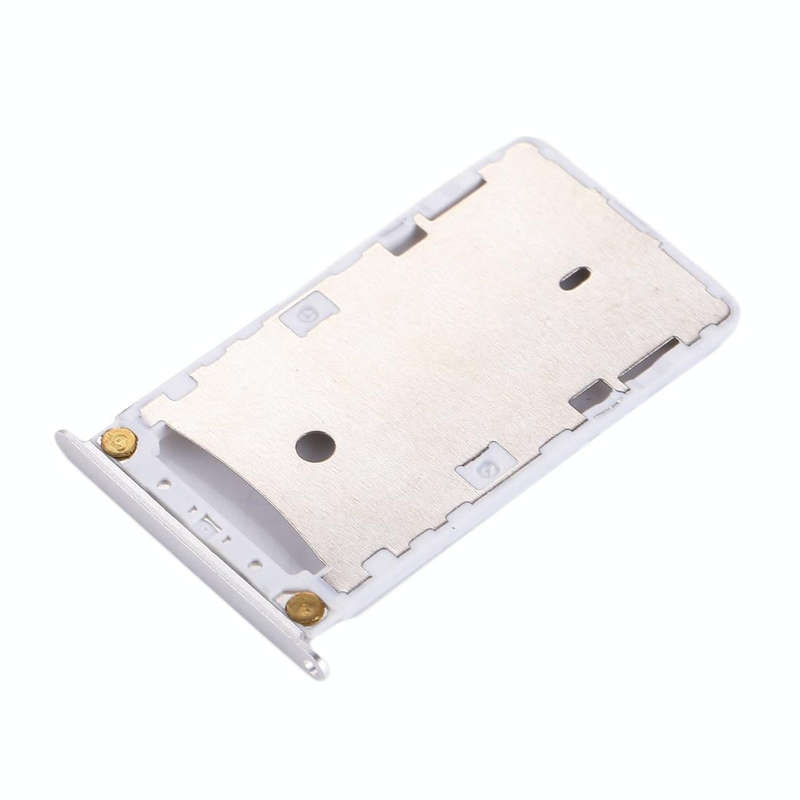 For Xiaomi Redmi 4X SIM & SIM / TF Card Tray(Silver)