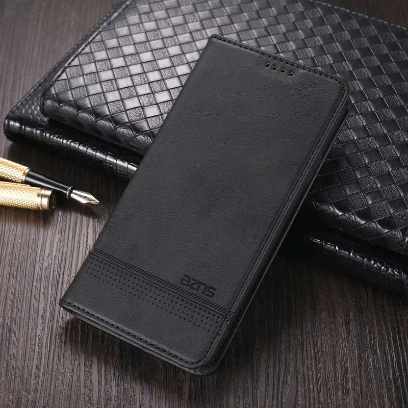 For vivo Y52s AZNS Magnetic Calf Texture Horizontal Flip Leather Case with Card Slots & Holder & ...