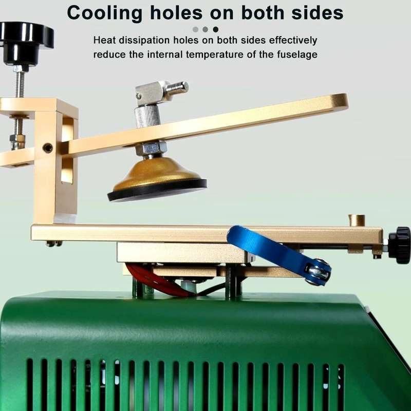 BEST B-918A 7 inch 220V Vacuum Pump LCD Screen Rotary Heating Platform Separator, EU Plug
