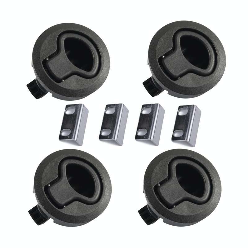 A5661 4 PCS RV / Yacht Flush Pull Slam Latch