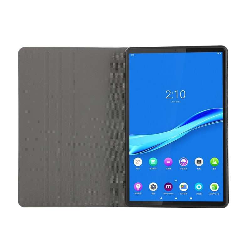 For OPPO Pad Air Voltage Craft Texture TPU Flip Leather Tablet Case(Black)