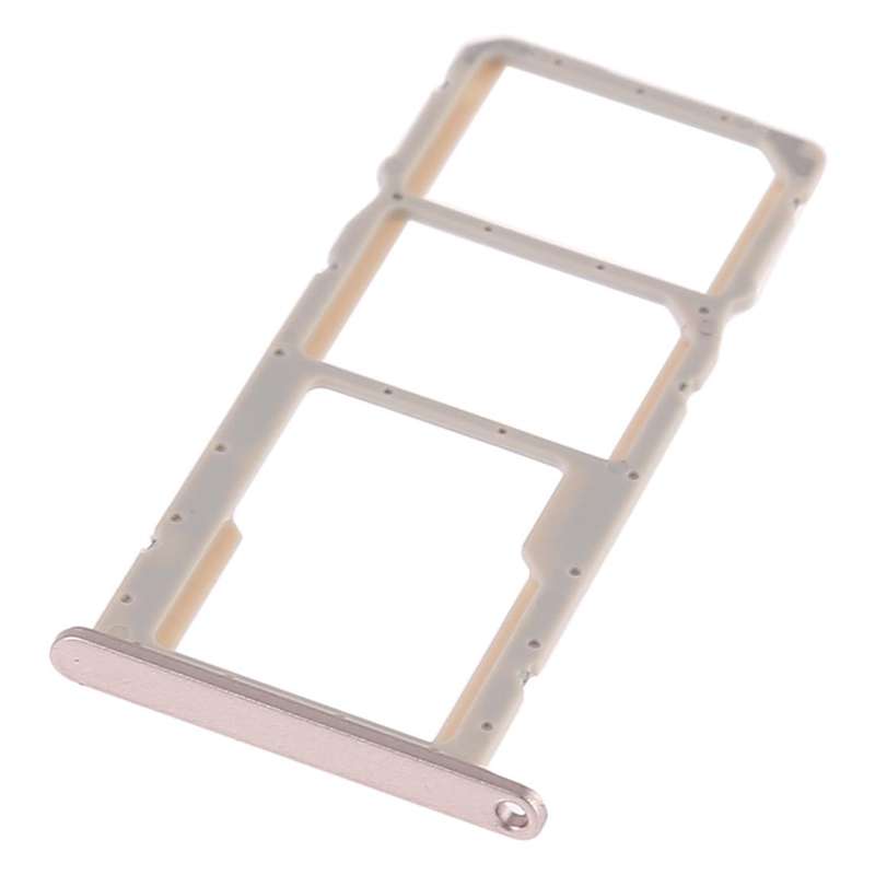 SIM Card Tray + SIM Card Tray + Micro SD Card for Huawei Honor Play 8A (Gold)