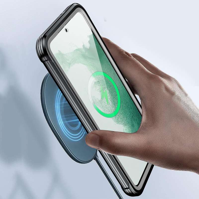 For Samsung Galaxy S23+ 5G RedPepper Transparent Shockproof Phone Case