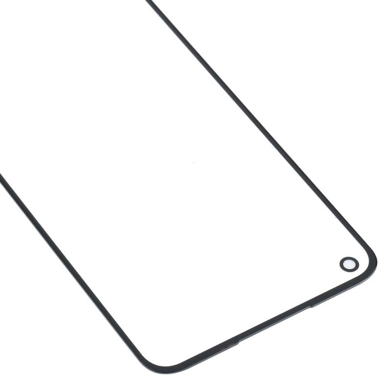 For OnePlus Nord N200 5G DE2118 Front Screen Outer Glass Lens (Black)