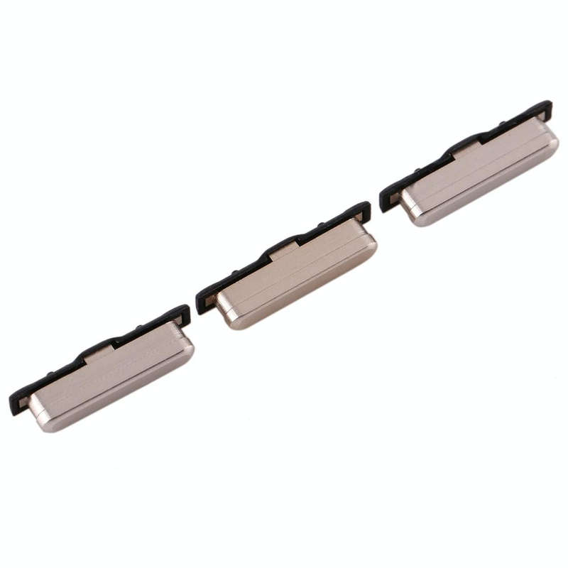 For Galaxy S6 10 Set Side Keys(Gold)