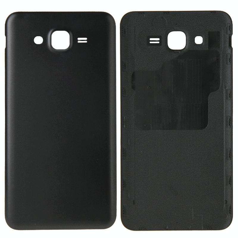 For Galaxy J7 Battery Back Cover  (Black)