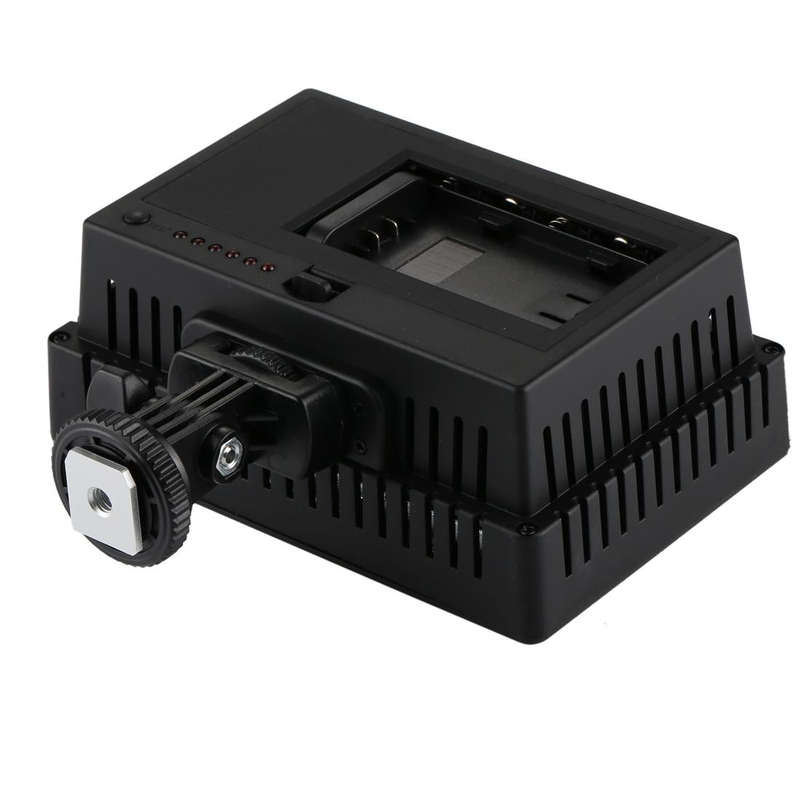 HD-160 White Light LED Video Light on-Camera Photography Lighting Fill Light for Canon, Nikon, DS...