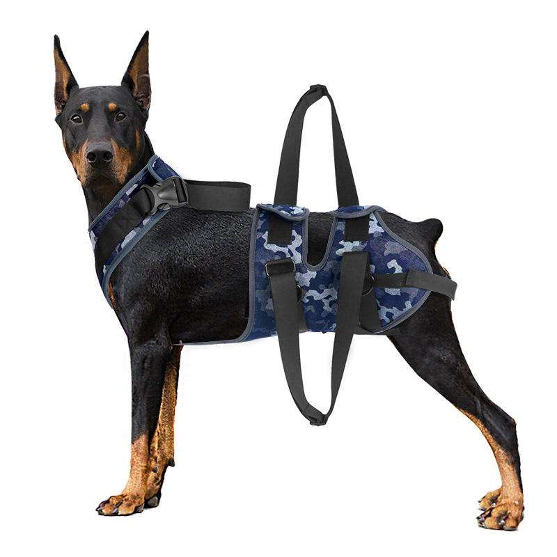 Injured Dog Auxiliary Leash Front and Rear Leg Double Slings For Large and Medium-sized Dogs, Siz...