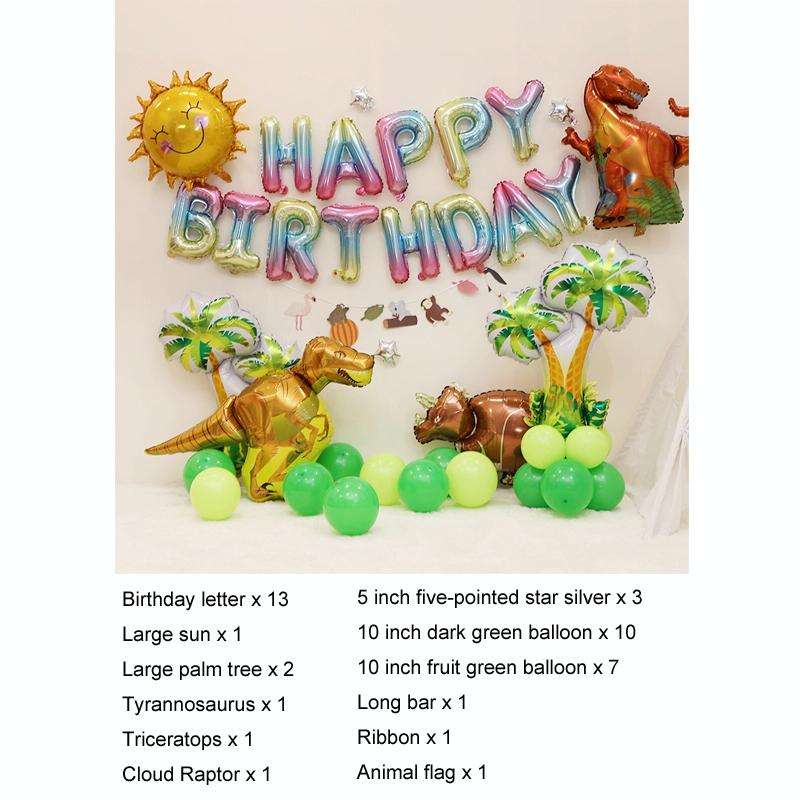 Children Birthday Party Theme Balloon Package Kindergarten Stage Background Wall Decoration Speci...