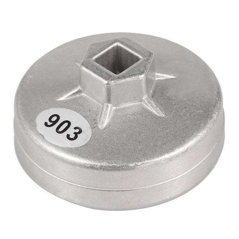 903 74mm 14 Flute Aluminum Oil Filter Wrench Socket Remover Tool for BMW AUDI Benz