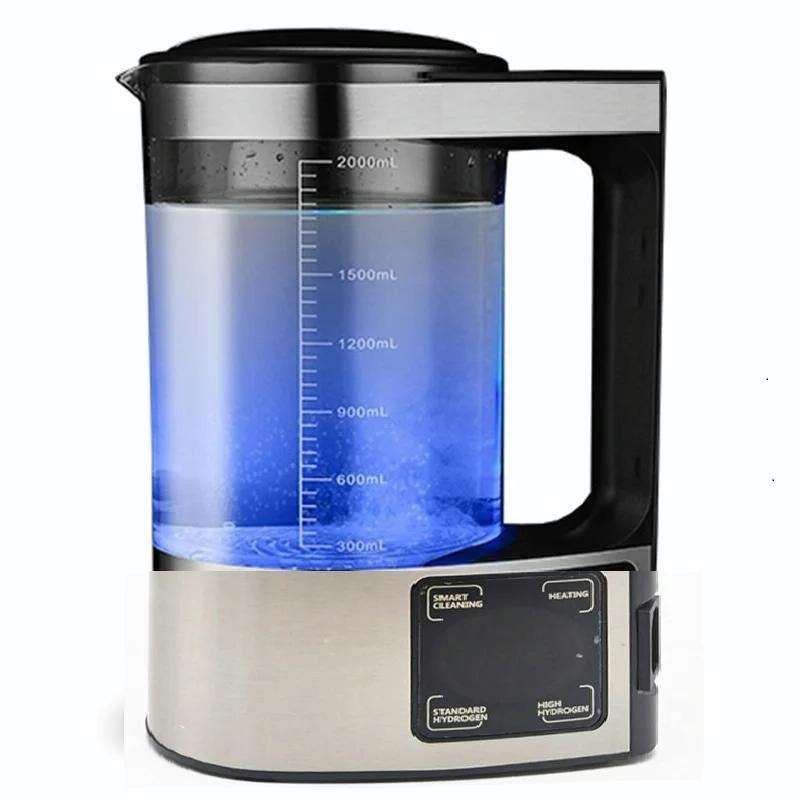 V8 2L Micro-electrolysis hydrogen-rich Water Machine Home Smart Cleaning Hydrogen-rich Kettle(UK ...