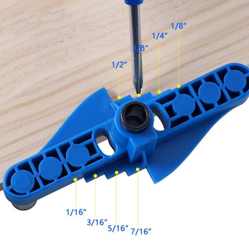 DIY Woodworking Hole Locator Self-Centering Marker, Model: Orange
