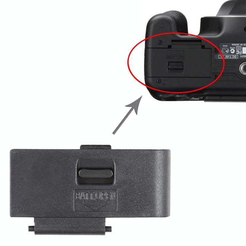 For Canon EOS 600D OEM Battery Compartment Cover