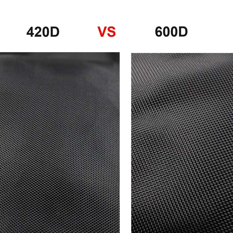 600D Waterproof Cloth Double Zipper 8 Buckle Roof Bag Luggage Bag,Style: Only Roof Bag