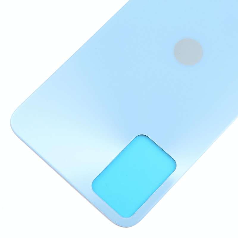 For Motorola Moto E22 Original Battery Back Cover(Light Blue)