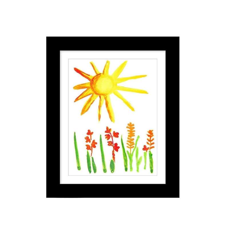Wood Children Art Frames Magnetic Front Open Frametory for Poster Photo Drawing Paintings Picture...