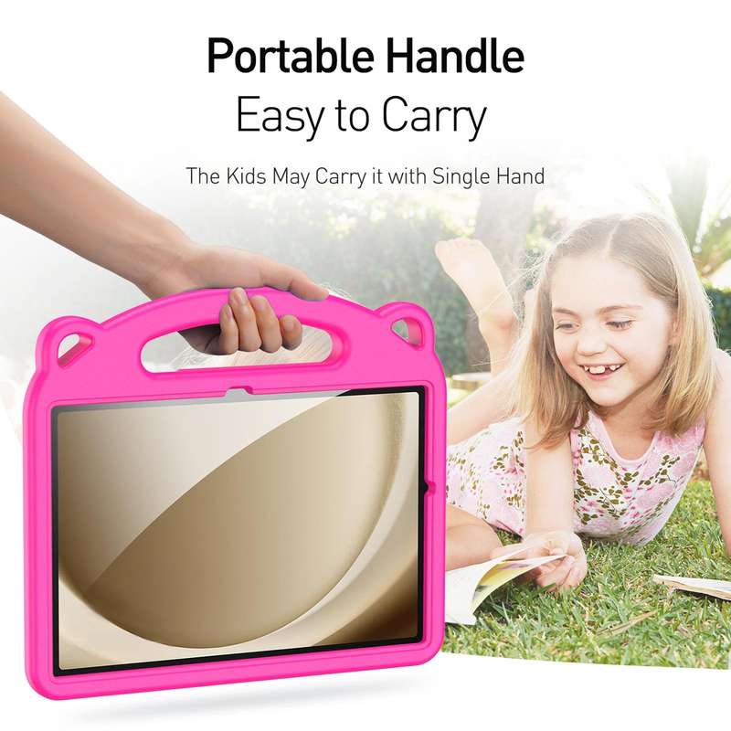 For Samsung Galaxy Tab A9+ DUX DUCIS PANDA Series Shockproof EVA Protective Tablet Case(Pink)