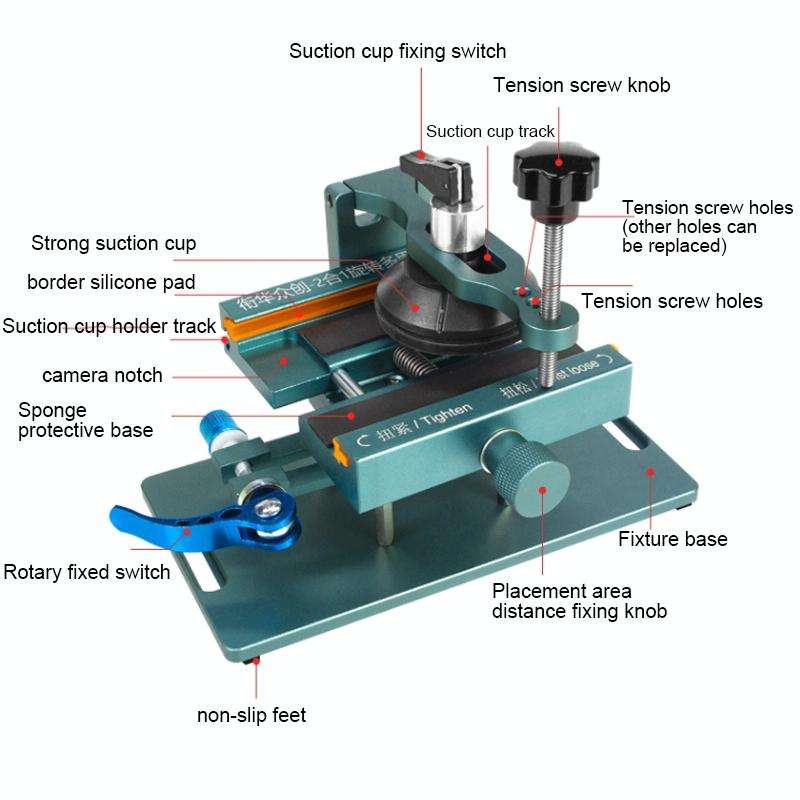 2 in 1 360 Rotating LCD Screen Rear Cover Separator