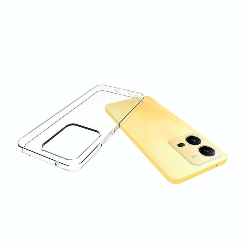 For vivo V25 5G Waterproof Texture TPU Phone Case(Transparent)
