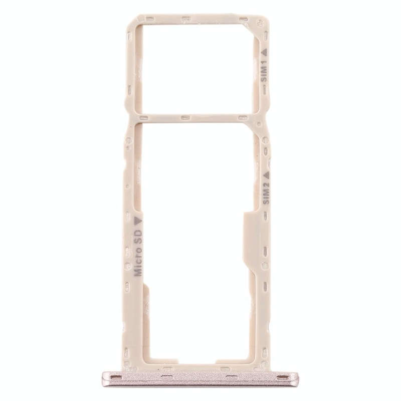 SIM Card Tray + SIM Card Tray + Micro SD Card Tray for Asus Zenfone Live L1 ZA550KL X00RD(Gold)
