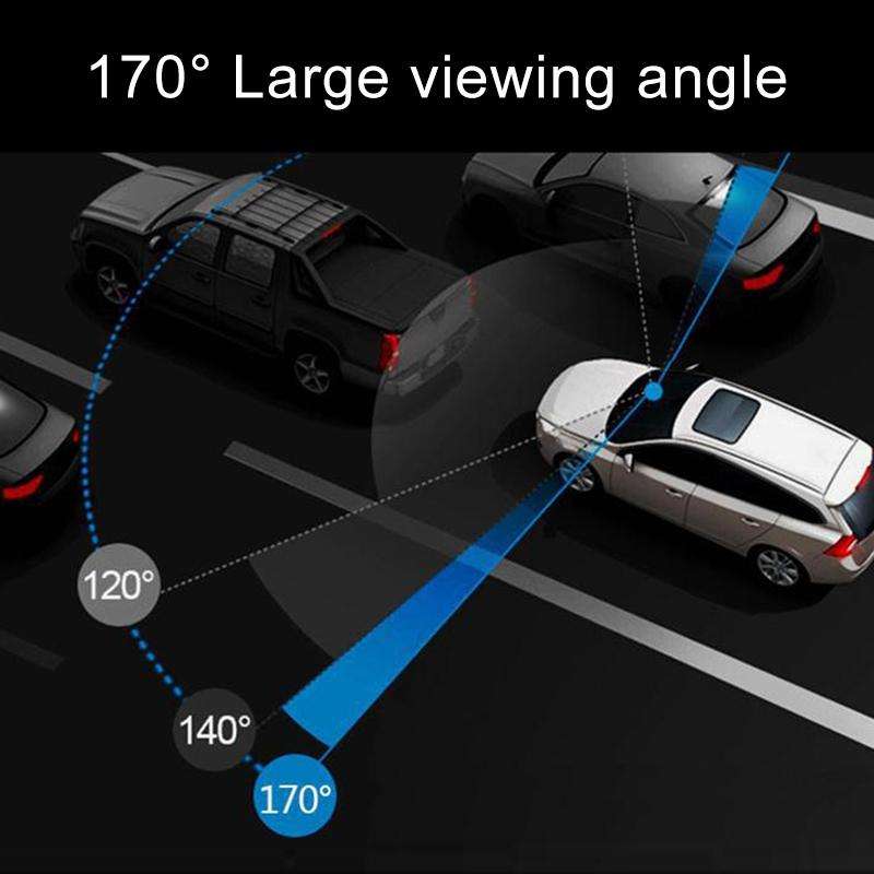 X96 4 inch 2.5D Full HD 1080P Multi-functional Smart Car Dual Lens Video Record Camera Support TF...