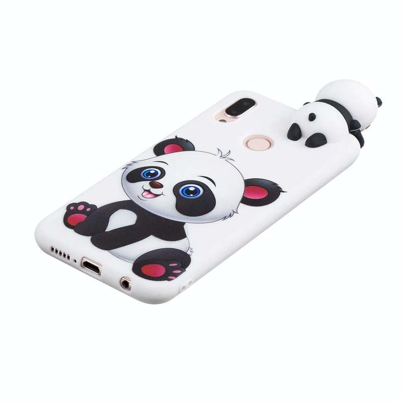 For Huawei P20 Lite Shockproof Cartoon TPU Protective Case(Panda)