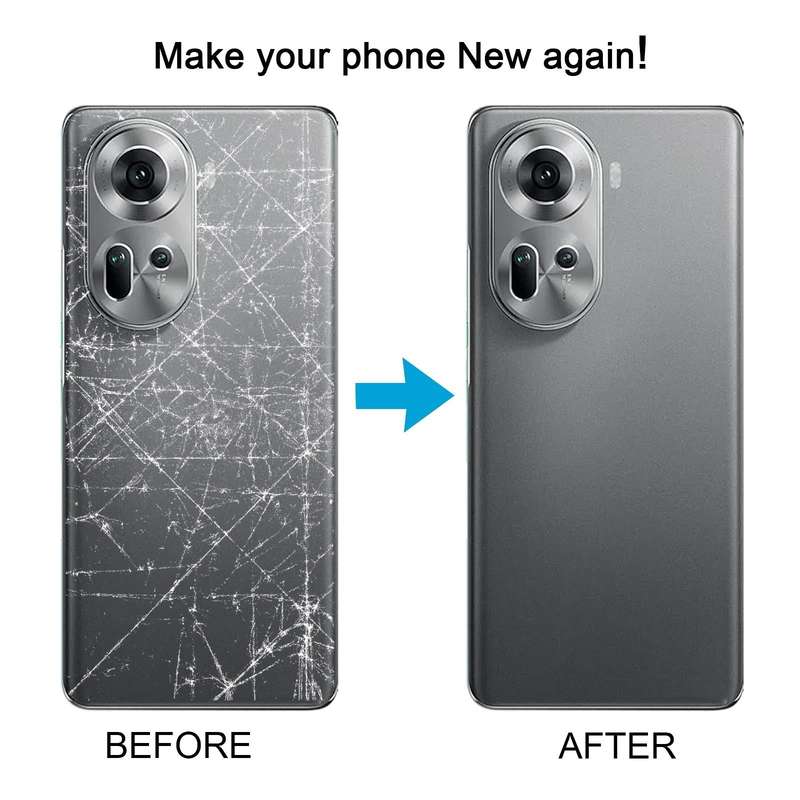 For OPPO Reno11 Global Original Battery Back Cover with Camera Lens Cover(Green)