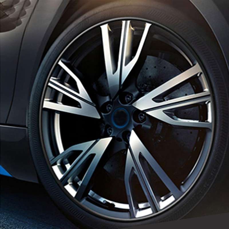 Universal Decorative Scratchproof Stickup 8M Flexible Car Wheel Hub TRIM Mouldings Decoration Str...