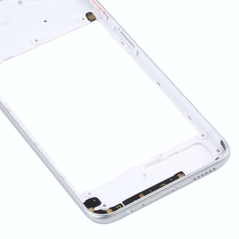 For Samsung Galaxy A22 5G  Middle Frame Bezel Plate (White)
