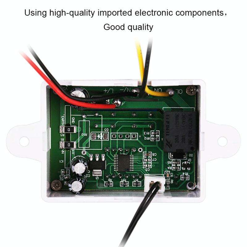 XH-W3001 Digital LED Temperature Controller Arduino Cooling Heating Switch Thermostat NTC Sensor ...