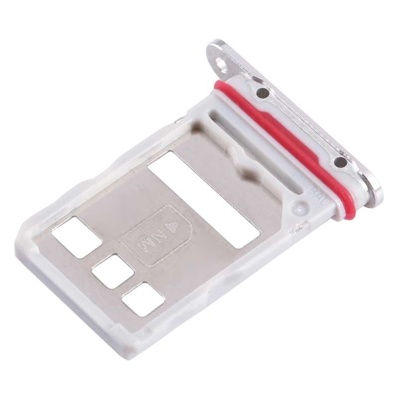 For Huawei Mate 50 Pro SIM Card Tray (Silver)