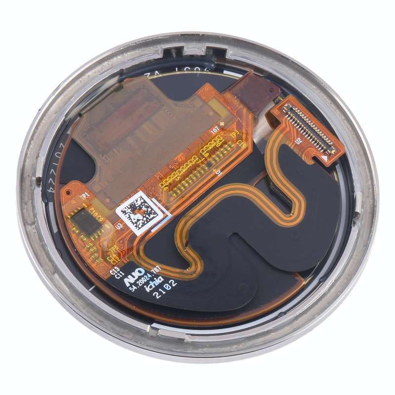 For Garmin Venu 2s Original LCD Screen with Digitizer Full Assembly (Silver)