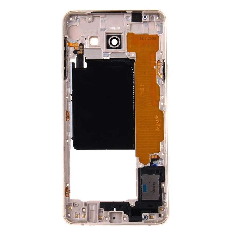 For Galaxy A7 (2016) / A7100  Middle Frame Bezel(Gold)