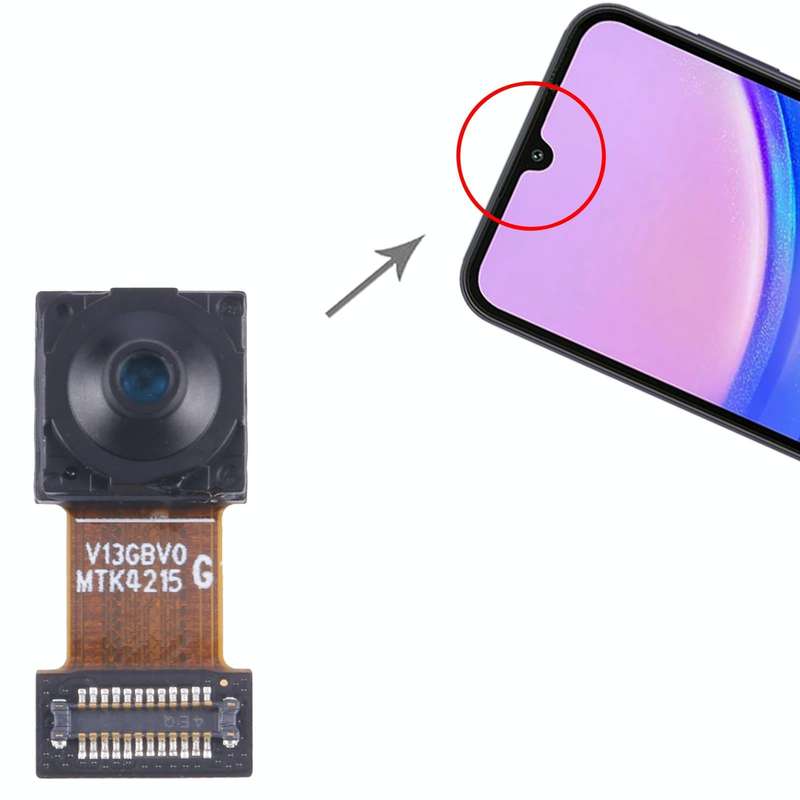 For Samsung Galaxy A15 4G SM-A155F Original Front Facing Camera