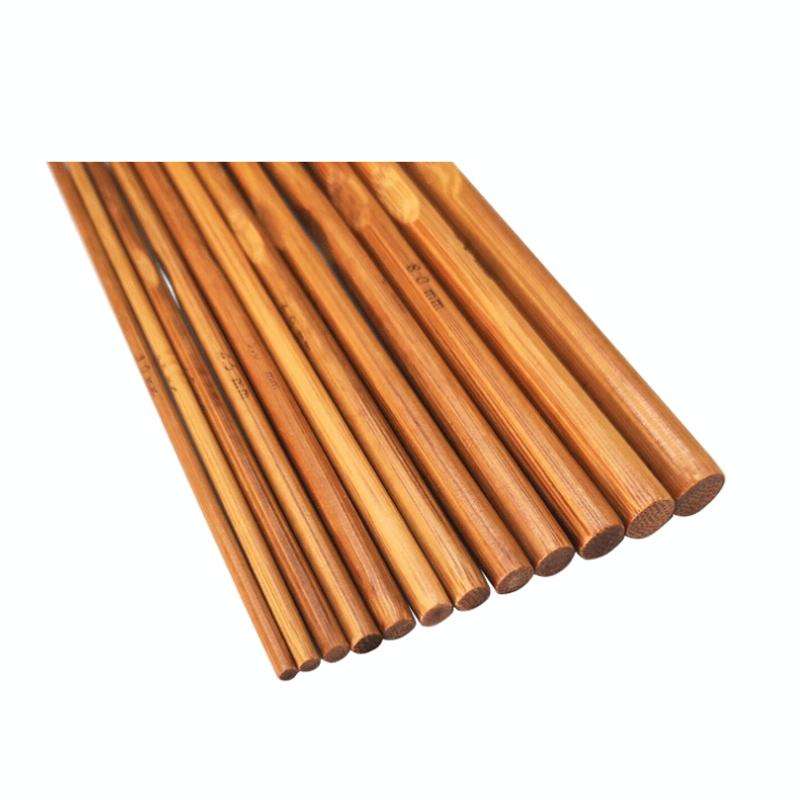 12 PCS Bamboo Handle Sweater Extra Thick Crochet Knitting Material Tools