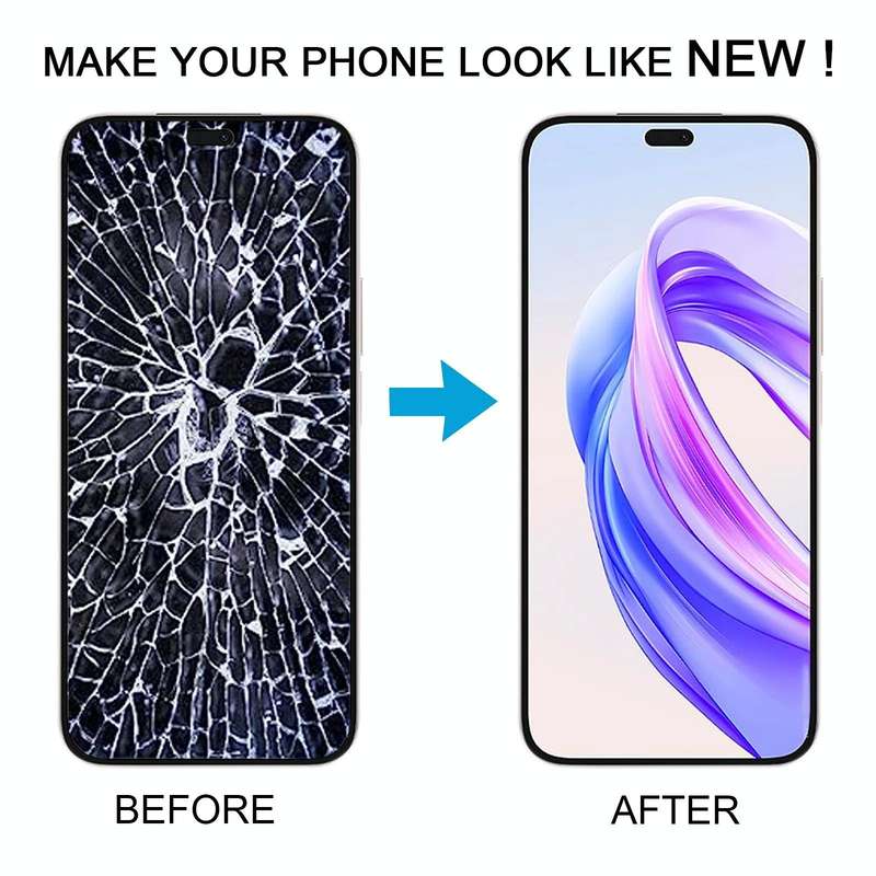 For Honor X50i+ Original LCD Screen Digitizer Full Assembly with Frame (Silver)