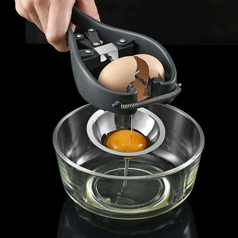 304 Stainless Steel Egg Opener Egg White Separator Kitchen Tool