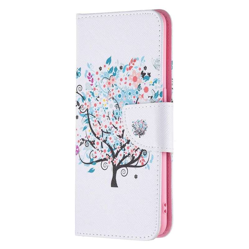 For OPPO Reno5 Colored Drawing Pattern Horizontal Flip Leather Case with Holder & Card Slots & Wa...