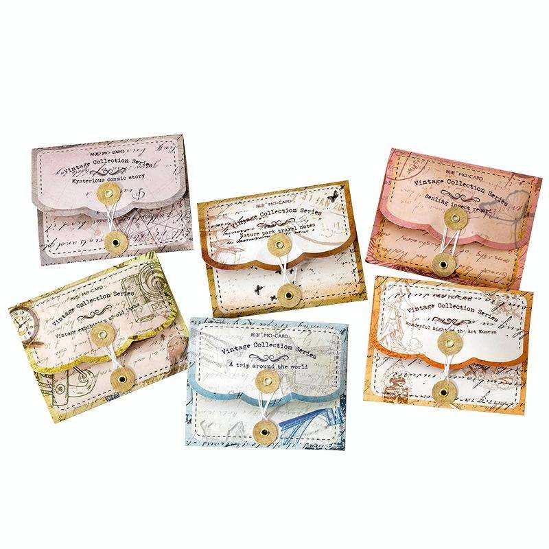 MMK17F Vintage Sticky Note Stickers DIY Handbook Material Set(Universe)