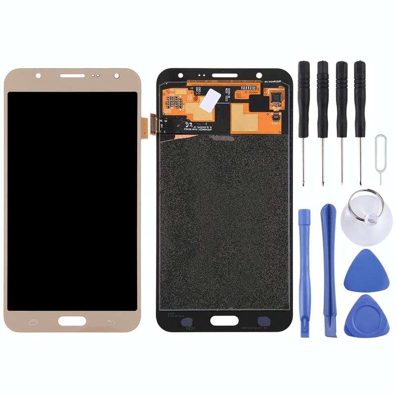 LCD Screen and Digitizer Full Assembly (OLED Material ) for Galaxy J7 / J700, J700F, J700F/DS, J7...