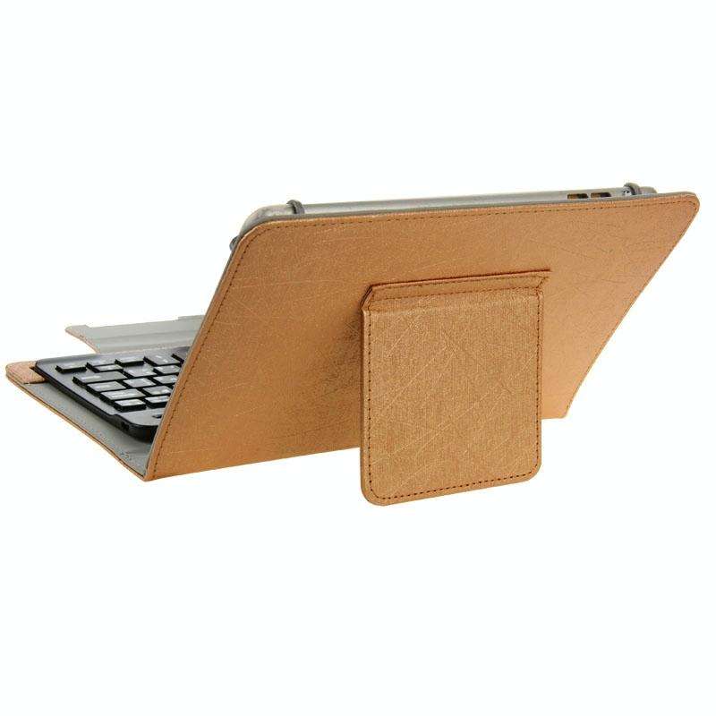 Universal Leather Tablet Case with Separable Bluetooth Keyboard and Holder for 7 inch Tablet PC(B...